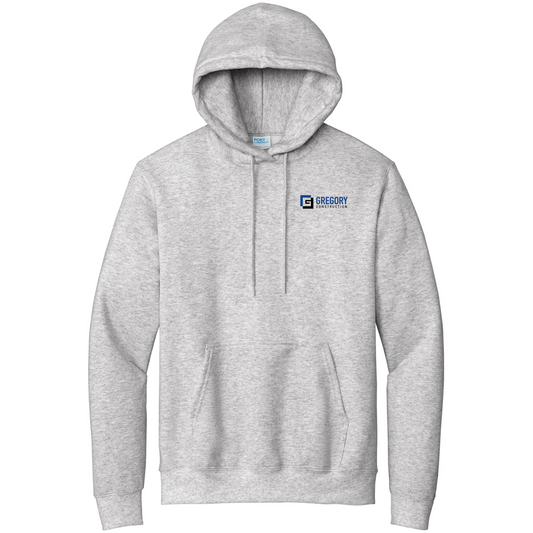 Gregory Construction - Port & Co Tall Essential Fleece Pullover Hooded Sweatshirt