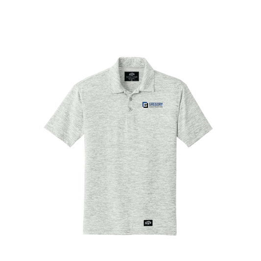 Gregory Construction - BRO Heathered Polo