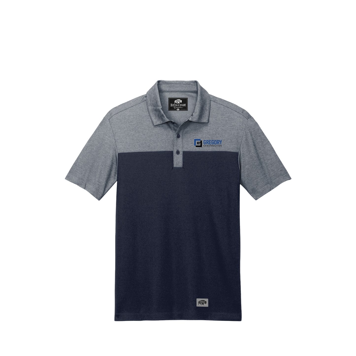 Gregory Construction - BRO Two-Tone Blended Polo