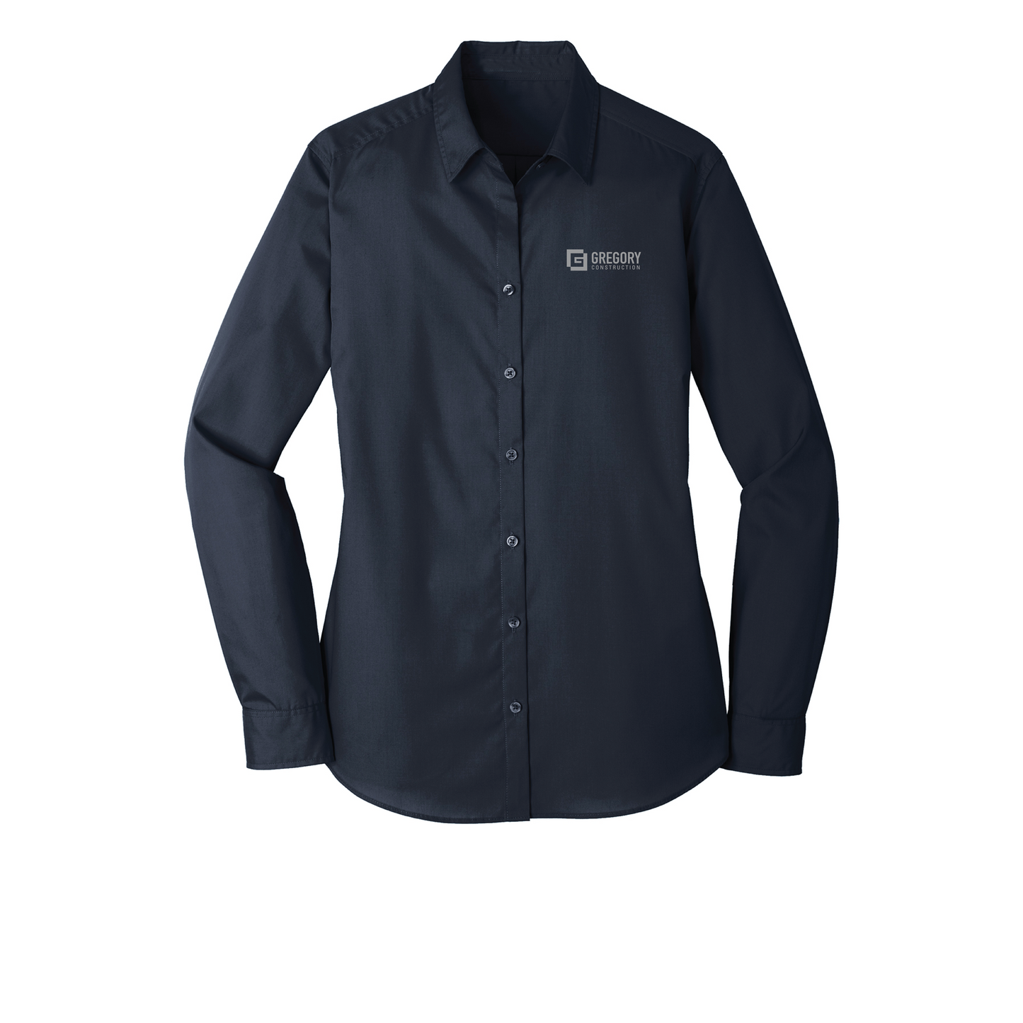 Gregory Construction -  Bro Women's Long Sleeve Button Down