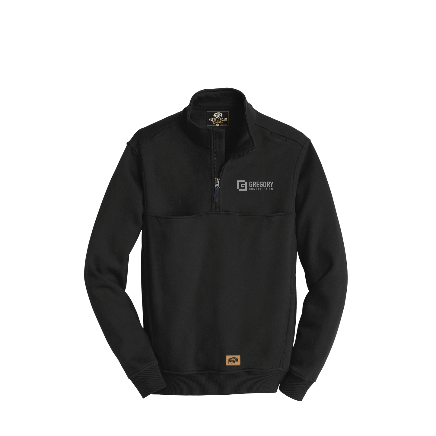 Gregory Construction - BRO 1/2 Zip Job Shirt