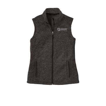 Gregory Construction - BRO Women's Sweater Fleece Vest