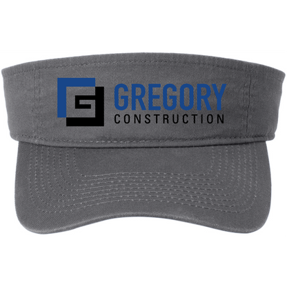 Gregory Construction - Port & Co Fashion Visor