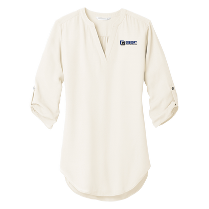 Gregory Construction - Port Authority Women's 3/4-Sleeve Tunic Blouse