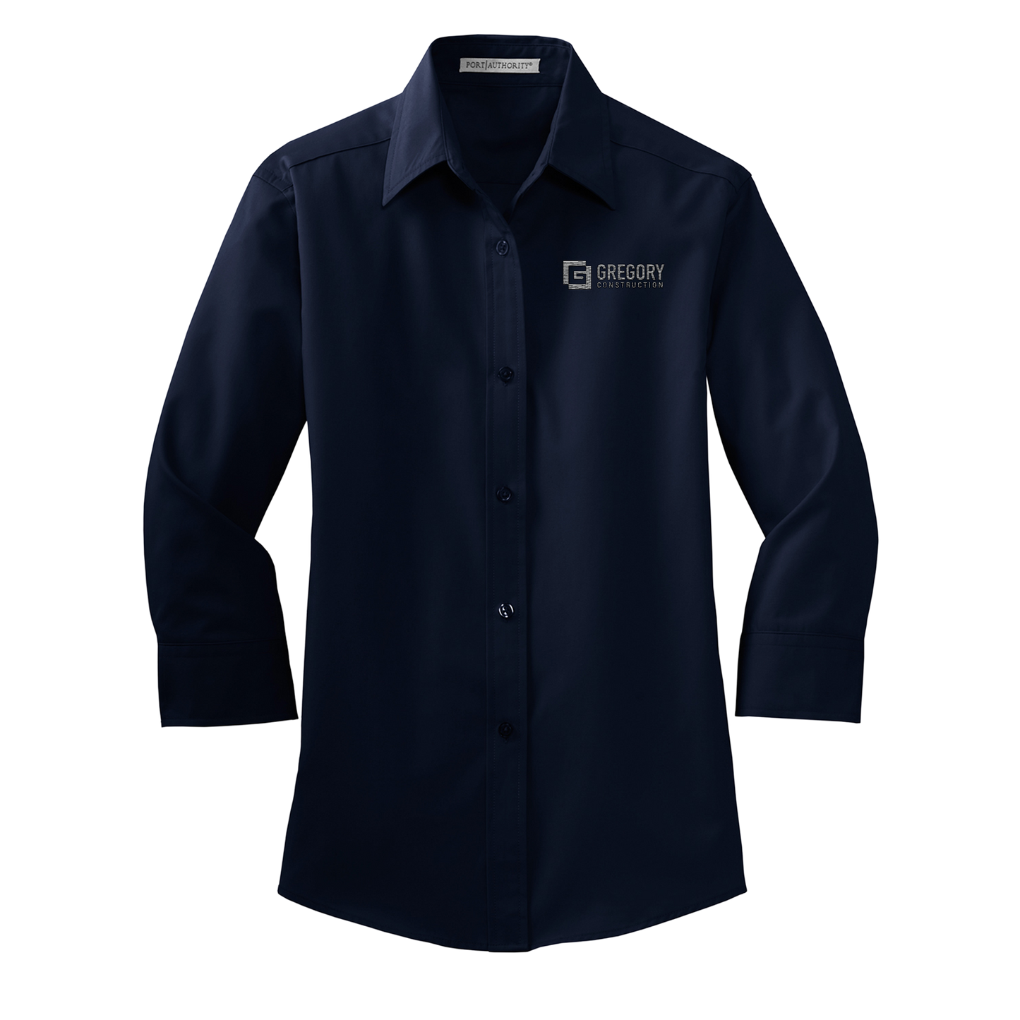 Gregory Construction - Port Authority Women's 3/4-Sleeve Easy Care Shirt