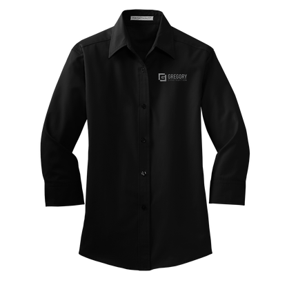Gregory Construction - Port Authority Women's 3/4-Sleeve Easy Care Shirt