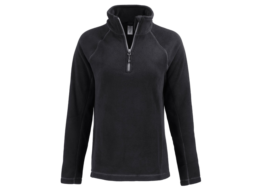 Cutter & Buck Clique Powder Recycled Fleece Womens Quarter Zip Jacket - Dunn Gear