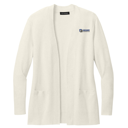 Gregory Construction - Port Authority Women's Easy Care Open-Front Cardigan Sweater