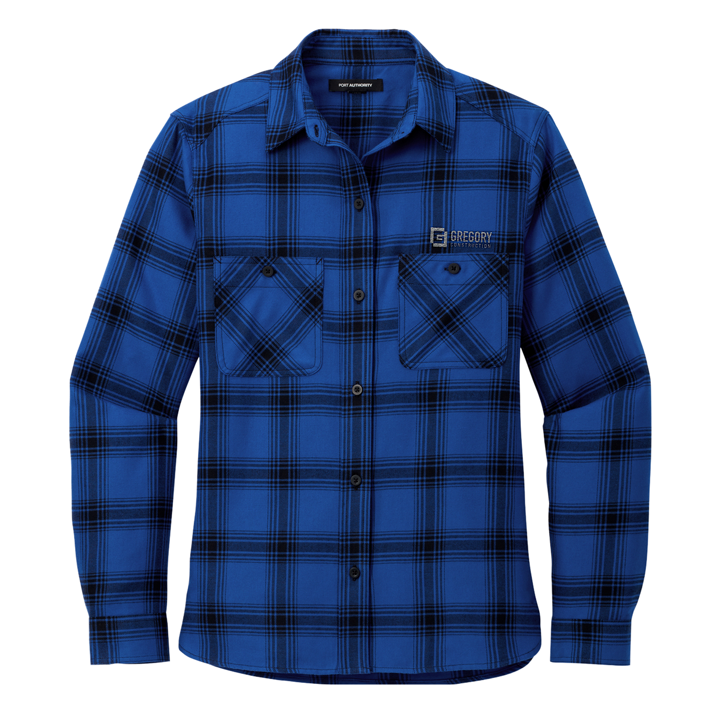 Gregory Construction - Port Authority Women's Plaid Flannel Shirt