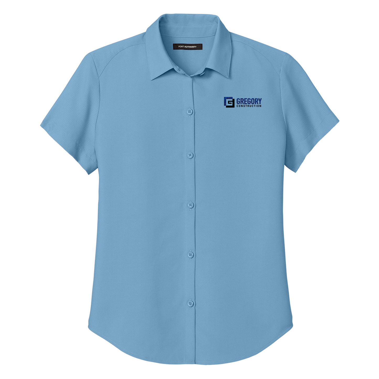 Gregory Construction - Port Authority Women's Short Sleeve UV Dockside Shirt