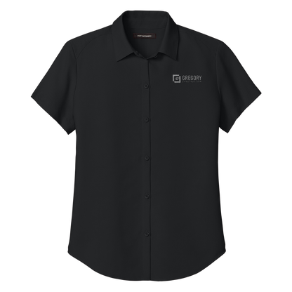 Gregory Construction - Port Authority Women's Short Sleeve UV Dockside Shirt