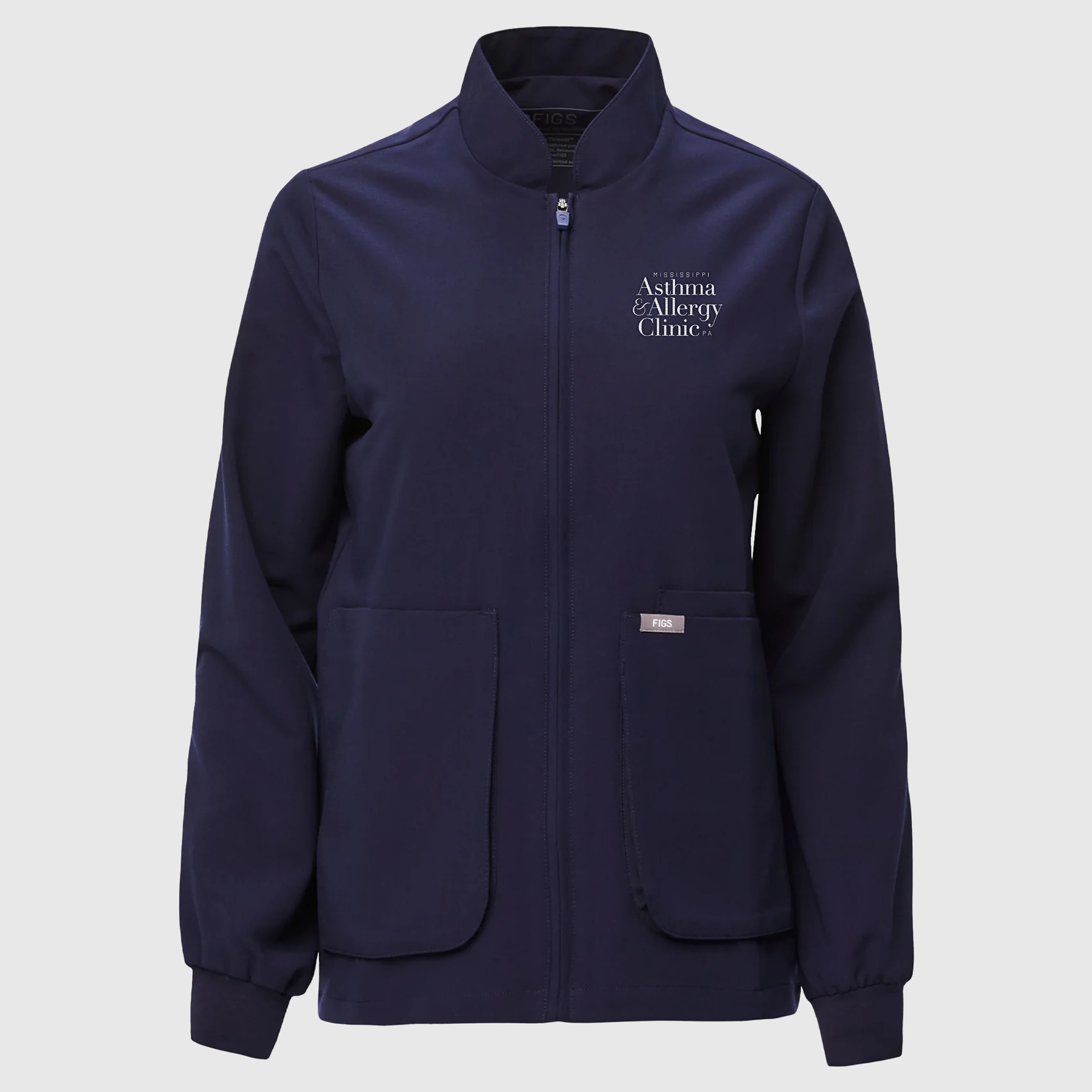 Figs On high quality Fleece Scrub Jacket