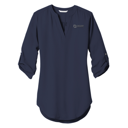 Gregory Construction - Port Authority Women's 3/4-Sleeve Tunic Blouse