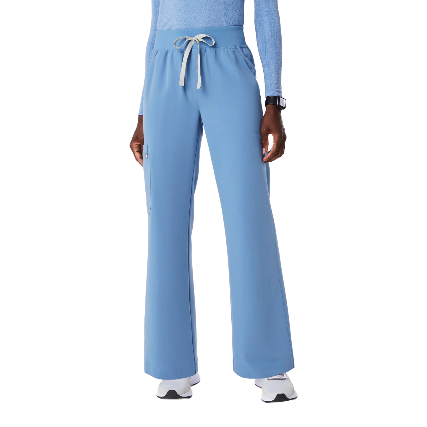 NMPHC Figs High Waisted Isabel Wide Leg Scrub Pants
