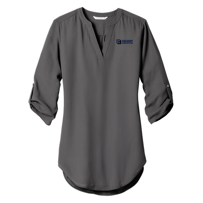 Gregory Construction - Port Authority Women's 3/4-Sleeve Tunic Blouse