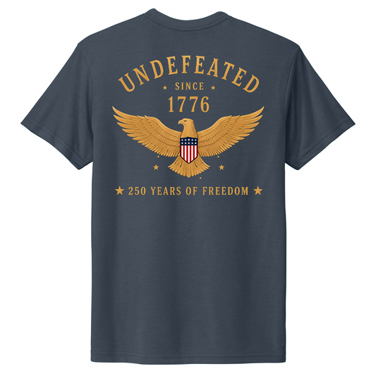 USA 250 Years Undefeated Since 1776 T-Shirt