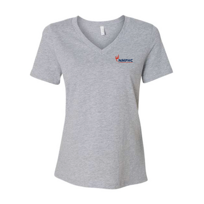 NMPHC Bella & Canvas Women's Relaxed V Neck T-shirt