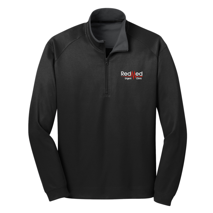 RMUC Port Authority Vertical Texture 1/4 Zip Pullover - Hernando