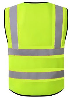 BRO All Mesh One Pocket Class 2 ANSI High Visibility Vest