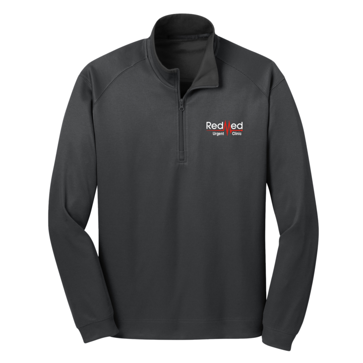 RMUC Port Authority Vertical Texture 1/4 Zip Pullover - Hernando