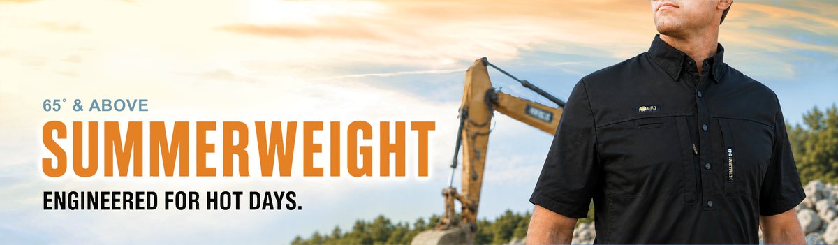 Buffalo Roam Outfitters Summerweight work shirts for hot-weather work